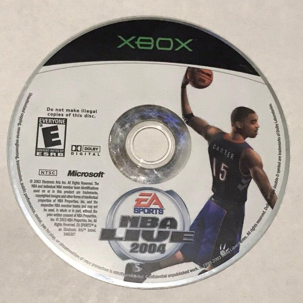 Xbox NBA LIVE 2004